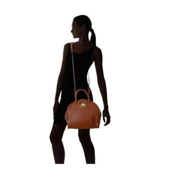 Roberto Cavalli Round Leather Satchel - Picture 14 of 15